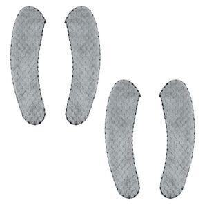 2 Pair Bathroom Warm Toilet Seat Cushion Washable Reusable Gray